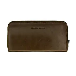 Шкіряне портмоне Grande Pelle 20х10.5 см acs0029299
