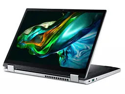 Ноутбук Acer Aspire 3 Spin 14 A3SP14-31PT 14' WUXGA IPS Touch, Intel P N200, 8GB, F256GB, UMA, Lin, сріблястий (NX.KENEU.004) - мініатюра 6