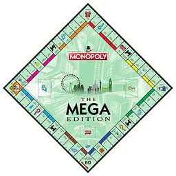 Настільна гра Winning Moves Monopoly The Mega Edition - мініатюра 3
