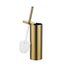 Йоржик для унітазу Mixxus Ellipse-TB0202 Brushed Gold , підлоговий, золотий (MI8401) - мініатюра 2
