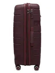 Валіза маленька S поліпропілен Milano bag 0306 56×35×24см 33л Бордова - мініатюра 5
