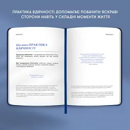 Дневник благодарности Orner "Сияние" синий - миниатюра 8