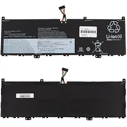 Аккумулятор для ноутбука Lenovo L21C4PC4 (Yoga Slim 7 ProX 14ARH7 14IAH7) 15.52V 4511mAh 70Wh Черный - миниатюра 2