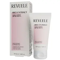 Захисний крем для обличчя SPF50+ PA++++ Rice extract Revuele 50 мл