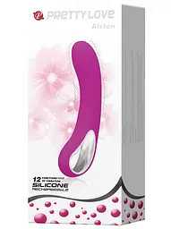 Вібратор PRETTY LOVE ALSTON, USB, 12 function PRETTY LOVE BI-014412 98486