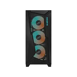 Корпус Gigabyte C301 Glass V2 Чорний без БЖ (C301G V2) 4 вентилятори чорний - мініатюра 3