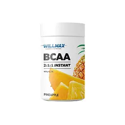 Амінокислота BCAA 2:1:1, 400 грам Ананас Willmax fit0018461 - мініатюра 1