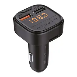 FM-трансмітер ArmorStandart ASF1 18W QC3.0 2xUSB black (ARM82826)