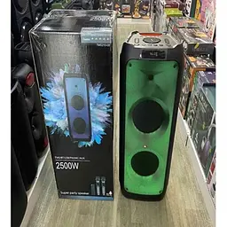 Автономна акустична система XPRO FG210-08 з LED світломузикою та 2 радіомікрофонами (FG210-08_9123) - мініатюра 6