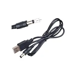Кабель живлення USB to DC 5.5x2.1mm 5V 1.0m Dynamode (DM-USB-DC-5.5x2.1mm) - мініатюра 4