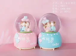 Декоративна куля новорічна It's so cute сніжна куля JM2121YC в асортименті