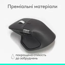 Мишка Logitech MX Master 4 for Business Wireless/Bluetooth Graphite (910-007617) - мініатюра 3