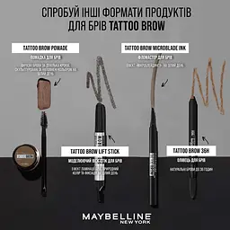 Фломастер для брів Maybelline New York Brow Tattoo Microblading Pen Soft Brown тон 110, 0.15 г (B3031860) - мініатюра 8
