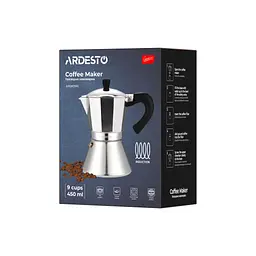 Гейзерна кавоварка Ardesto Gemini Piemonte 9 чашок (AR0809AI) - мініатюра 10
