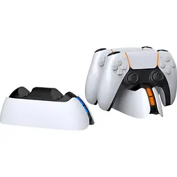 Зарядна станція Dobe Dual TP5-05103 для PS5 DualSense White [165290] - мініатюра 4