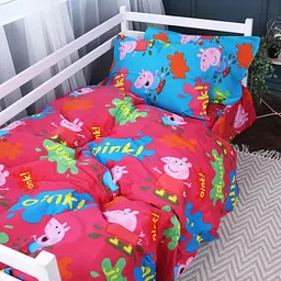 Комплект постільної білизни MirSon Kids Time 17-0507 Peppa дитячий - мініатюра 3