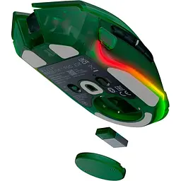 Razer Михайло Basilisk V3 Pro 35K, RGB, USB-A/WL/BT, Phantom Green Ed. - мініатюра 9