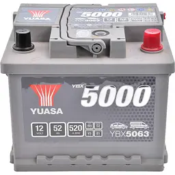 Акумулятор автомобільний Yuasa 12V 52Ah Silver високопродуктивний акумулятор (YBX5063) - мініатюра 2