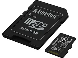 Карта пам'яті Kingston Canvas Select Plus Gen3 microSDXC + SD-Adapter 256 GB (SDCS3/256GB) - мініатюра 2