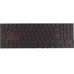 Клавіатура для ноутбука LENOVO Legion Y530-15ICH чорна, без фрейму, підсвітка