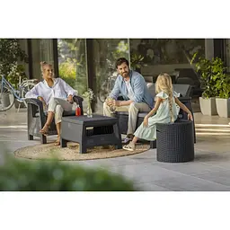 Стіл Keter Cool Stool сірий (17200045) - мініатюра 10