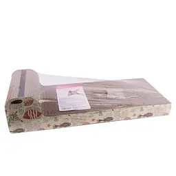 Когтеточка Eastland Лежак з котячою м'ятою для котів 52x21x12 см папір - мініатюра 2