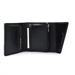 Чоловічий шкіряний гаманець GRANDE PELLE 10х10х2 см acs0029257 - мініатюра 4