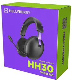Ігрова гарнітура HATOR Hellyberry HH30 Wireless Black-Violet (HH30_wireless_BV) - мініатюра 9