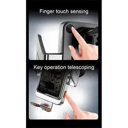 Тримач Auto open-close Transparent Wireless Charger T11 15W - мініатюра 2