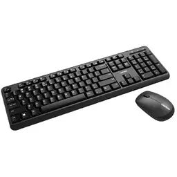 Комплект бездротовий Canyon SET-W20, Black, клавіатура + миша (CNS-HSETW02)