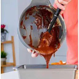 Лопатка кухонна KitchenAid Classic для тіста 30 см чорний (KHH030OHOBE) - мініатюра 5