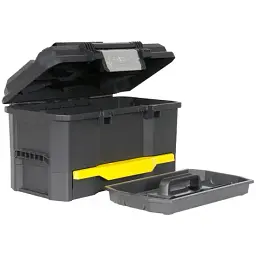 Ящик для інструменту Stanley 19" пластмасовий з висувною секцією 48.1х27.9х28.7 см (1-70-316) - мініатюра 3
