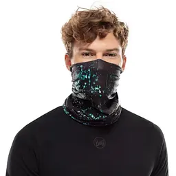 Бафф Buff COOLNET UV+ speckle black Чорний-Зелений