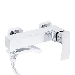 Змішувач для ванни Qtap Swan Cascada з поворотним виливом (з душовим гарнітуром) QTSWA260CRM45565 Chrome - мініатюра 4