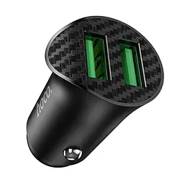 АЗП Hoco Z39 Farsighted QC3.0 18W (2USB-A) Чорний - мініатюра 4