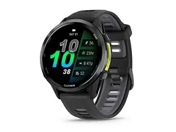Смарт-годинник Garmin Forerunner 970 Carbon Gray DLC Titanium w. Black Case and Black/Translucent W. Band (010-02969-00/10/60)