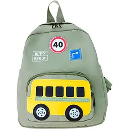Дитячий наплічник Evo-Kids Small Bus Green (2418-7 Green Bus)