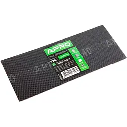 Сітка шліфувальна абразивна Apro 115 x 280 мм x Р240 PRO (в упаковці 5 шт.)