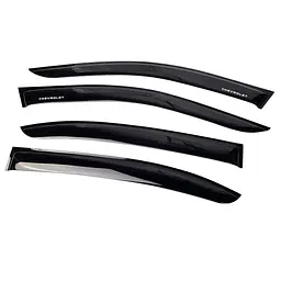 Дефлектори вікон вітровики Chevrolet Epica / Evanda 2006-2012 Voron Glass - мініатюра 2