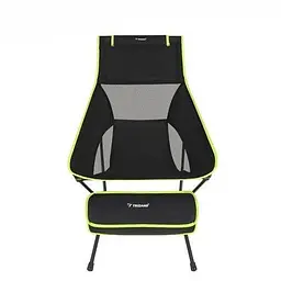 Складане крісло для кемпінгу Trizand 27778, до 120 кг, чорне, кемпінгове крісло для риболовлі та пікніка - мініатюра 5