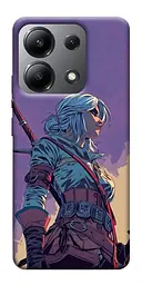 TPU чохол Demsky The witcher ciri для Xiaomi Redmi Note 13 4G