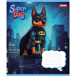 Набір зошитів 1 вересня Super Dog А5, 12 аркушів 25 шт. (768252) - мініатюра 5