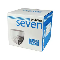Камера відеоспостереження SEVEN Systems IP1012PA (2.8) білий - мініатюра 6