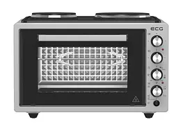 Електродуховка з конфорками ECG ETH 3701G 37 л - мініатюра 2