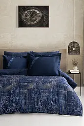 Постільна білизна Boss Blue Сатин Luoca Patisca pbe0051258