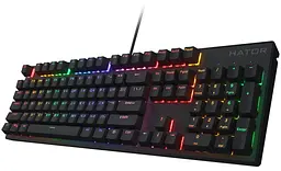 Клавіатура HATOR Icefall Mecha Rainbow Black (HTK104UA) - мініатюра 3