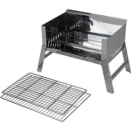 Гриль вугільний Bo-Camp Compact Delux Silver (8108360) - мініатюра 8