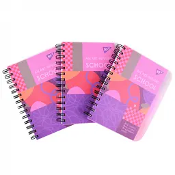 Зошит для записів Yes Art-infused В6 144 аркуші пластикова обкладинка 3 шт. (681989) - мініатюра 4