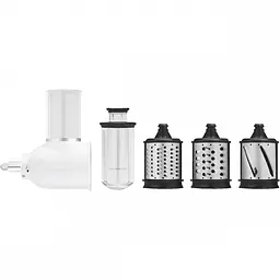 Насадка-овочерізка KitchenAid з трьома барабанами біла (5KSMVSA) - мініатюра 4