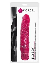 Фалоімітатор вібратор Dorcel Jelly Boy, діаметр 4,2 см ТПЕ, плавне регулювання потужності вібрації - мініатюра 3